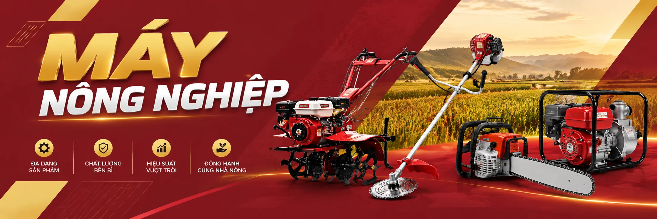 Banner máy nông nghiệp