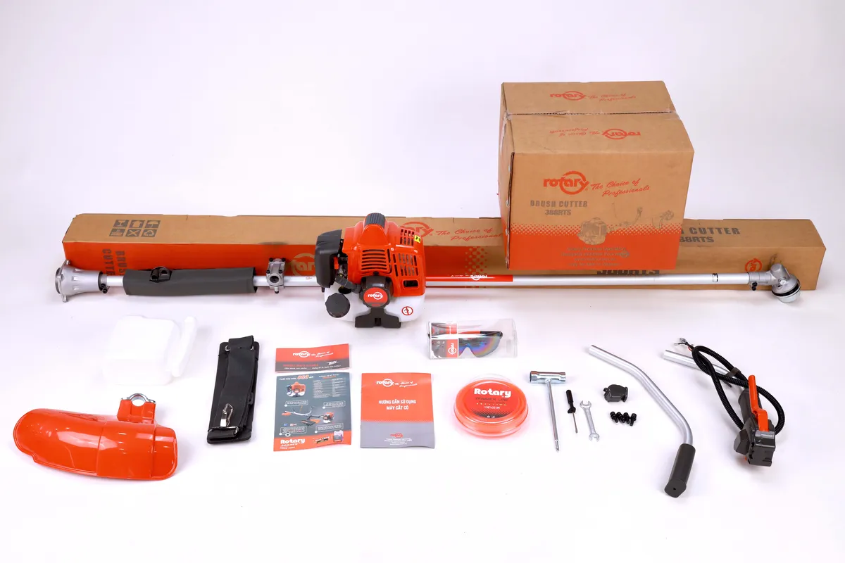 Máy cắt cỏ Rotary 388RTS – trọn bộ phụ kiện
